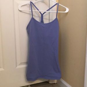Lilac power y lululemon tank